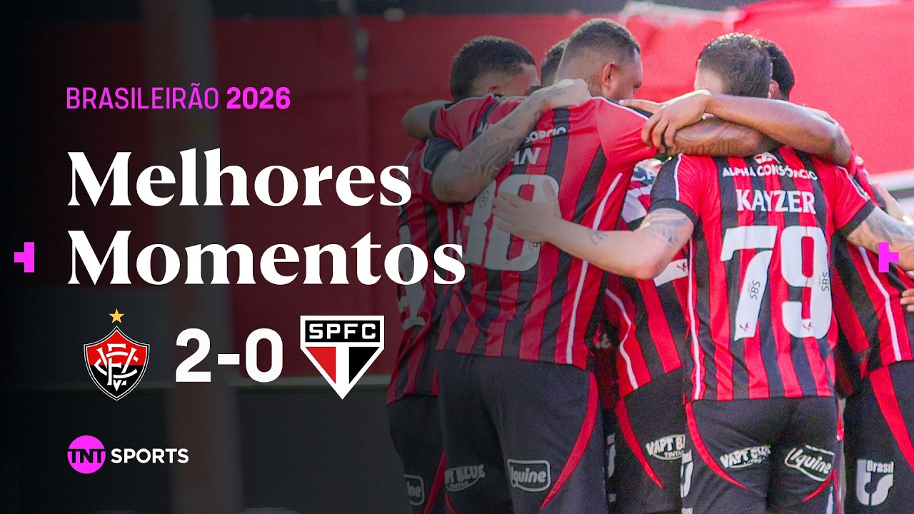 São Paulo Tem Expulsão Direta E Vitória Marca Com Assistência De Calcanhar | Vitória 2X0 São Paulo