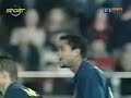 Quiebro de Kluivert vs Mallorca Quiebro de Kluivert vs Mallorca