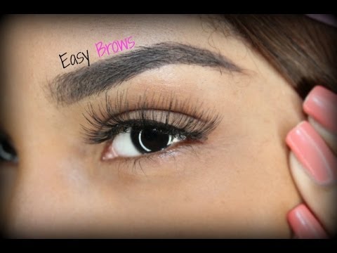 MY eyebrow Tutorial ( Anastasia Dipbrow + Stencil)