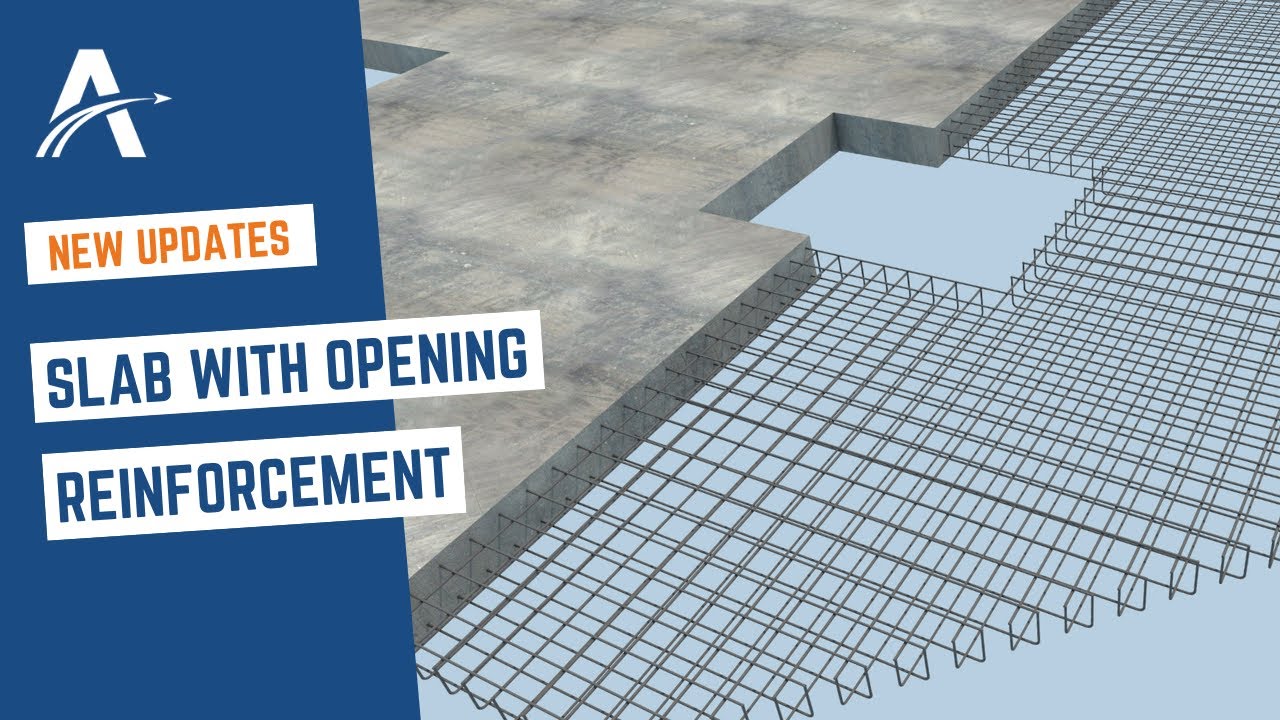 Creating Polygon Slab With Opening Reinforcement in ALLPLAN | By ALLTO PythonParts