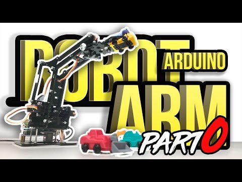 4 DOF Robot arm from banggood PART0: Unboxing