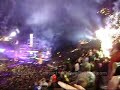 pyro accident @ orlando,fl wrestlemania (slowed ver)
