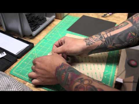 how to fasten kydex to leather