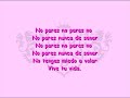 no pares   karaoke