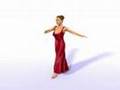 Blender 2.46 Cloth Ballerina
