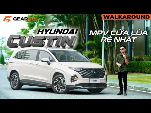 Hyundai Custin (Custo) 2023: 850 triệu cho KHÔNG GIAN 7 chỗ đích thực | GearUp