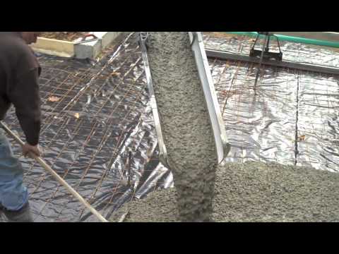 Concrete - http://www.AsktheBuilder.com founder Tim Carter shows one way to pour a concrete slab. This Part 1 of a multi-part series on the topic.