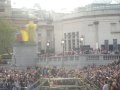 8 Trafalgar square Pink T-mobile Advert 30/4/09