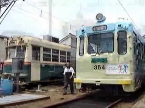 路面電車まつり 古い車両いろいろ