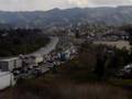 From Stevenson Ranch a look at the closed I-5