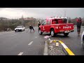 AŞIRI HIZ KAZA GETİRDİ