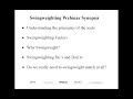 Swingweighting Golf Clubs Webinar Part 1 of 8