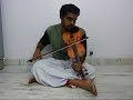 Hoton Se Choo Lo Tum in Violin by Subramoni Rengarajan