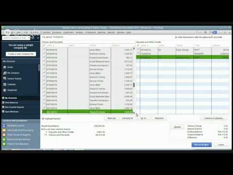 how to sync quickbooks with bank account