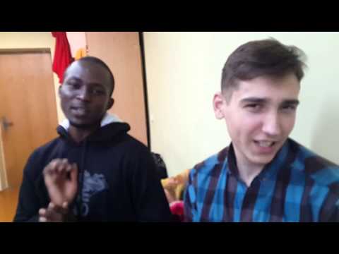 Simram with nri boys