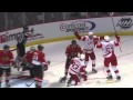Pavel Datsyuk sharp angle OT goal plus Johan Franzen decks Steve Montador HD