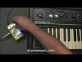 Roland SH-09 with Malekko 600ms Analog Delay