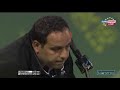 gael monfils has an argument with the umpire regarding a warning for time abuse on his match against philipp kohlschreiber, in doha visit us at: http://bolam...