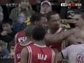 T-mac vs nick collison push Yao Ming