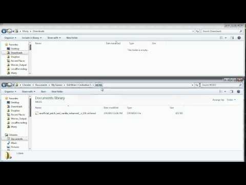 how to install civ4 bts patch