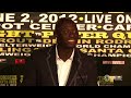 Showtime Boxing - Antonio Tarver Vs. Lateef Kayode News Update - SHOWTIME