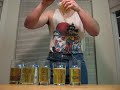 Attempt at six beers in one minute