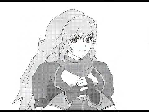 how to draw yang rwby