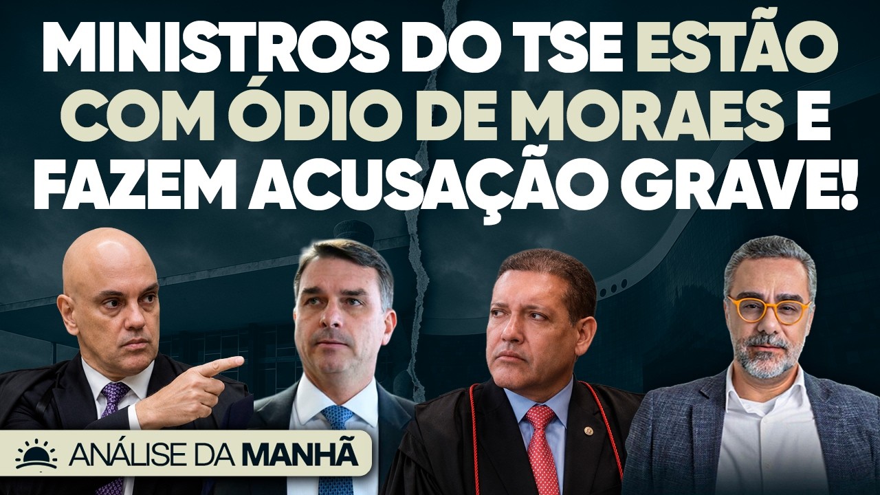 🚨 Ministros do TSE Estão Com Ódio de Moraes: Veja!