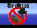 [Minecraft] Sky Block - How NOT to survive!