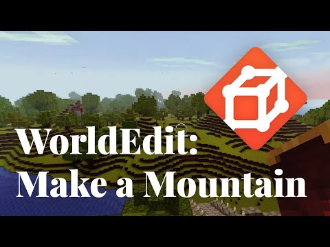 WorldEdit: Make a Mountain