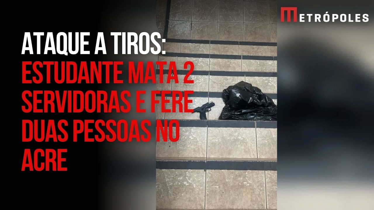 Jovem faz ataque em escola e duas funcionárias morrem baleadas