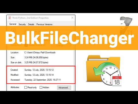 How to Change File Dates in Windows 10