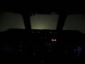 Midwest Airlines Boeing 717 Cockpit View of an ILS Approach, KATL