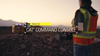 Cat Command Console for Excavators