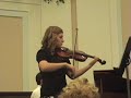 Jacquelyn & Ricky playing Praeludium & Allegro