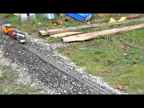 how to clean g gauge track