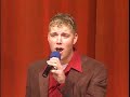Scott JohnsonMartin sings \"When I Have Sung My Song To You\"