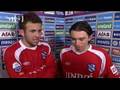 Pranjic and Sulejmani after Heerenveen-Groningen  interview