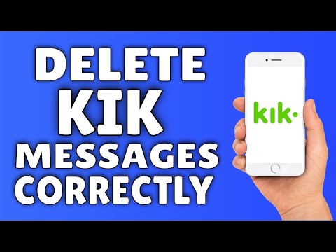 how to eliminate a kik account