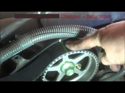 Timing belt replacement Toyota Sienna 2006 PART 4 V6 3.3L Water pump too. Install Remove Replace