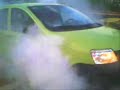 Fiat panda - palenie gumy