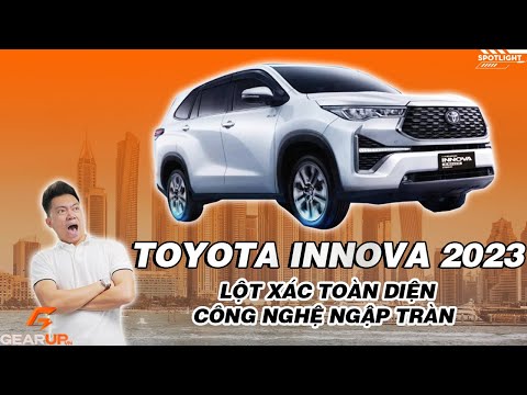 Toyota Innova 2023: Ngoại hình cơ bắp, khung gầm liền khối và nội thất ngập công nghệ |GU Spotlight