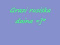 Rusiska daina