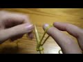 Montar puntos/ Cast on stitches Montar puntos/ Cast on stitches