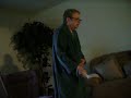Grandma playing WII sports