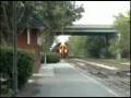 CSX Fast Freight Zooming Through Riverdale Park