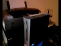xbox360 running on 500watt pc psu with side window mod xbox360 running on 500watt pc psu with side window mod