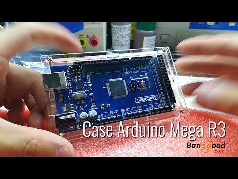 Case Acrílico Arduino Mega - Acrylic Case- Producto de Banggood