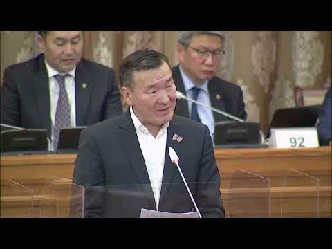 “Шинэ сэргэлтийн бодлогo” батлах тухай Монгол Улсын Их Хурлын тогтоолын төслийг өргөн барилаа