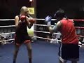 Anna (Sweden) wins Muay Thai Fight @ Patong